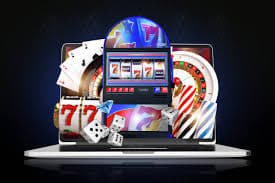 Ilustrasi roda roulette virtual